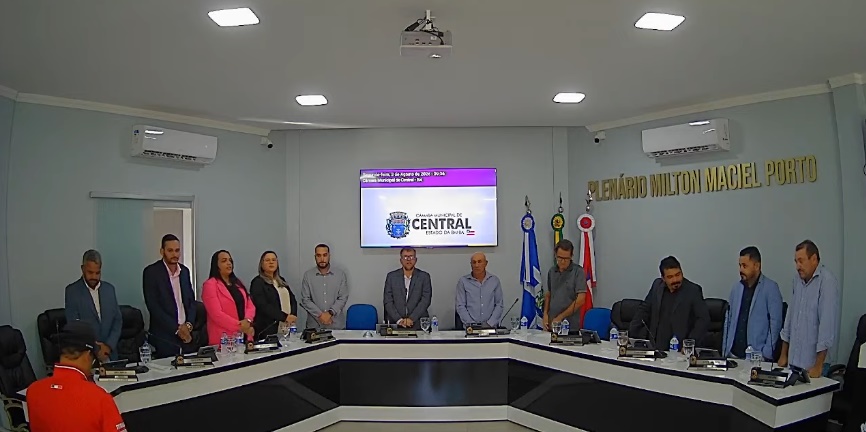 Câmara de Central retoma atividades legislativas após recesso e reforça compromisso com a população