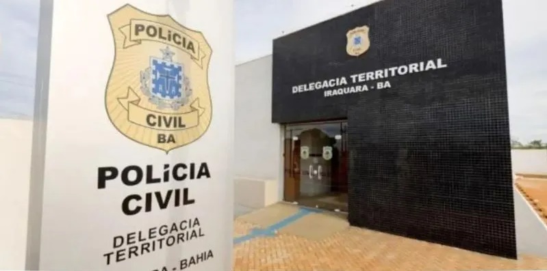 Homem é preso por ameaçar oficial de Justiça em Iraquara; Polícia Civil apreende celular e notebook