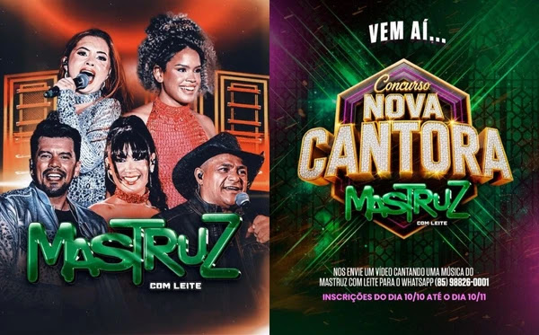 Mastruz com Leite abre concurso para escolher nova cantora e divide opiniões nas redes sociais